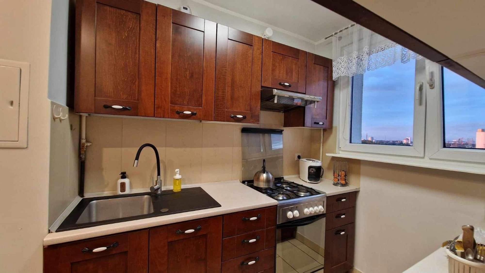Apartament, 3 Pokoje Na 10 Pietrze 格但斯克 外观 照片
